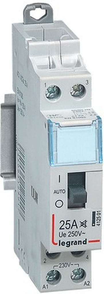 Contacteur Heures Creuses Legrand - Parfait Pour Tableau Électrique - 25A 230V - Installation Facile