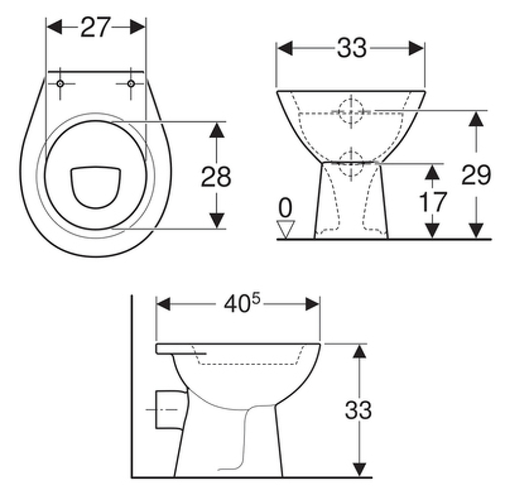 Toilette pour enfant complète 2 pièces CONTRAC 02-15073 - Sanbec