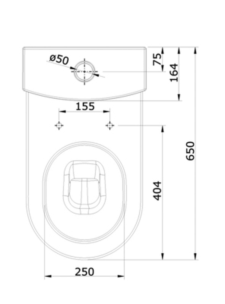 mecanisme wc ancodesign 3/6l