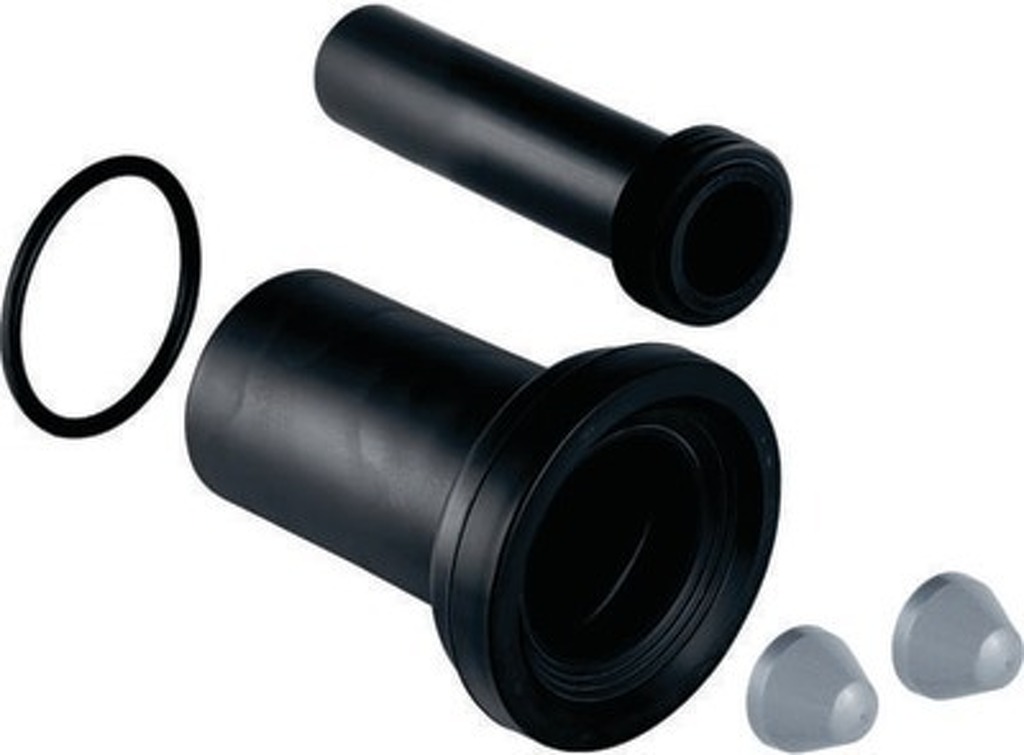 Kit De Raccordement WC Mural En PVC - Diamètre 90/45 Mm, Longueur 180 Mm - Compatible Geberit Duofix 405.116.00.1 - 6
