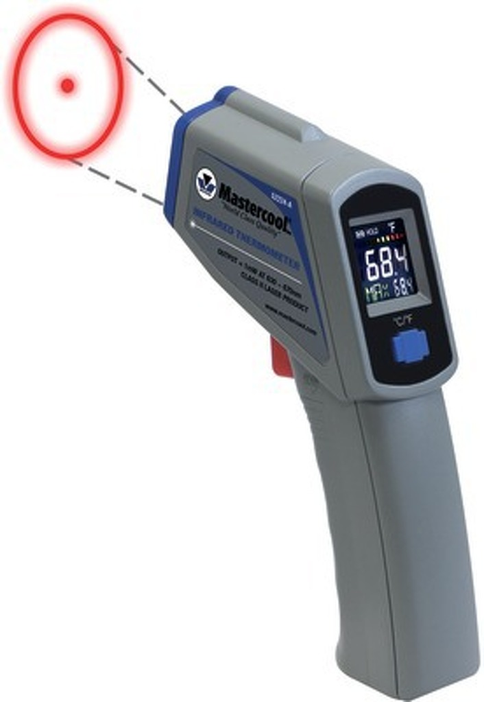 Thermomètre laser infrarouge - Direct Signalétique