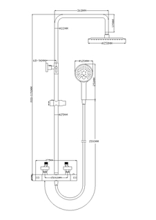 Raccord mitigeur bain douche newanco - installation sur colonnette à prix  mini - ANCONETTI Réf.917641